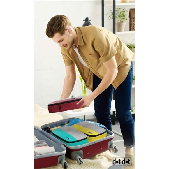 Packing Cubes for Suitcases -5Pcs set of Packing Cubes for Travel -Packing Cubes - Picture 7 of 8